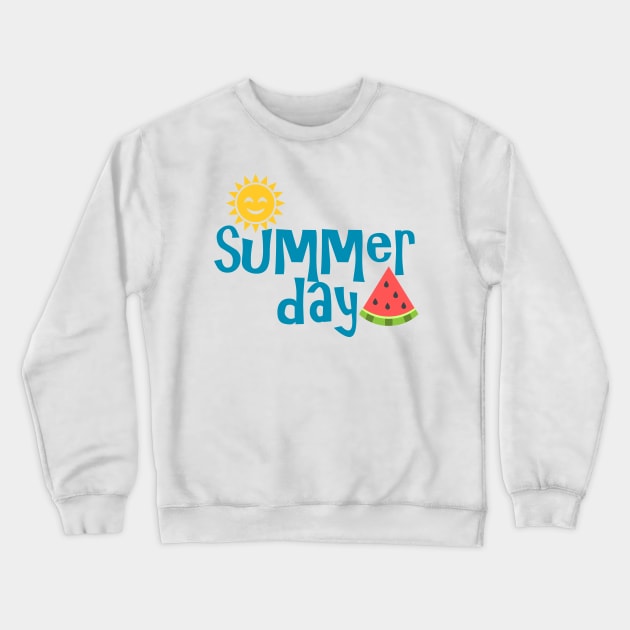 summer day Crewneck Sweatshirt by sarahnash